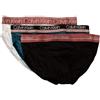 Calvin Klein Slip Uomo CK 3 Pezzi Elastico a Vista in Cotone Elasticizzato Mutande Articolo NB2415O Hip Brief 3PK