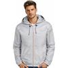 Geographical Norway Uomo Giacca Boatglobe impermeabile cappuccio fisso antivento zip integrale polsini fondo elasticizzati leggero confortevole stile sportivo poliestere