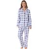 Suzy & Me Ladies 100% Brushed Cotton Winceyette Pyjamas. Robin, Scottie Dog or Heart Print