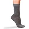 FALKE donna No. 1 Finest calzini traspiranti termoregolanti cachemire sottili caldi morbidi cuciture piatte alla punta tinta unita per look casual eleganti lavoro 1 paio