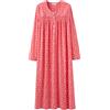 Keyocean Camicia da Notte Donna 100% Cotone Abito da Notte Lungo Ricamata