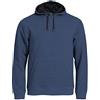 Clique Classic Hoody Felpa Cappuccio Foderato in Mesh