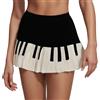Duohropke Gonna per pianoforte da donna Y2k Streetwear Minigonna Pianorock Coquette Estetica Grunge Vestito Swingrock Sexy Pianoforte Gonna a pieghe Corta a Vita Alta Y2k Pieghettata