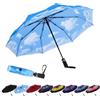 SY COMPACT Automatic Windproof Umbrellas Strong Umbrella in Rain and Sun for Women and Men
