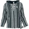 GURU SHOP Guru-Shop, Goa Hoodie, Baja Felpa con Cappuccio, Dicotone, Felpe e Felpe con Cappuccio