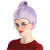 YDMHYLAI Parrucca YDMHYLAI Parrucca sintetica corta viola chiaro, parrucchino della Fata Madrina, for cosplay di carnevale e feste in costume a tema