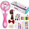 VIGOEXPRESS WHIZZBRAID - Kit di extension per capelli e trecce automatiche per capelli, macchina per trecce e capelli, strumento per acconciature e ragazze, strumento per acconciature