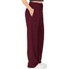 ROSS CAMP Pantaloni da jogging da donna in cotone, pantaloni lunghi da allenamento, comodi da jogging, con gamba larga, con elastico in vita