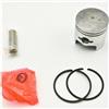 Qdkpgls Kit pistone da 39 mm adatto for G3800 38CC Motosega Cilindro Zylinder Anello Pin Cir Clip Assy(Double piston ring)