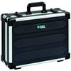 GT LINE GT-Line 488031 - Cassetta degli attrezzi FLASH 1 PTS (valigetta senza attrezzi, con 2 serrature, 5 tasche, scomparto per documenti, dimensioni interne 450 x 160 x 320 mm)