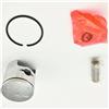 Qdkpgls Kit pistone da 39 mm adatto for G3800 38CC Motosega Cilindro Zylinder Anello Pin Cir Clip Assy(Single piston ring)
