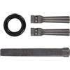 MAGICLULU Cuneo per Pietra in Acciaio Legato Nero per Muratura | Utensile Portatile, Prestazioni Stabili e Affidabili, per Scultori e Lavoratori della Pietra