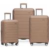 Traveler's Choice Pagosa - Trolley rigido espandibile con ruote girevoli, 3-Piece Set (22/27/30)