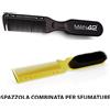 Man42 Pettine + Spazzola per Sfumature Professionale da Barbiere ORO