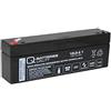 Q-BATTERIES UALITY Q-Batteries 12LS-2.1 - Batteria in tessuto non tessuto, 12 V, 2,1 Ah, AGM VRLA VRLA con VdS