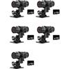 Adiythbm Videocamera 1080P 120deg grandangolare per per bici | Fotocamera ultra compatta registra 1080p con obiettivo 120 gradi; grande , bici o dash cam in una forma