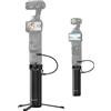 Maectech Manico alimentazione 5000mAh con treppiede per Insta360 Luna Ultra | Manici batteria per Osmo Pocket 3/4,manico ricarica camere action per GoPro,ricarica rapida 18,5W USB‑C filetto 1/4, asta X5