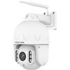Foscam SD8P WLAN ?berwachungskamera Wei? 8MP (3840x2160), Dualband-WLAN, Schwenk- und Neigefunktion, 4x optischer Zoom (SD8P-W)