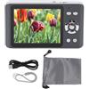 CLZothique Fotocamera digitale 4K da 64 MP, compatta e di tipo point-and-shoot, con zoom digitale 18x, schermo da 2,8 pollici e autofocus; fotocamera portatile da viaggio ideale per (Nera)