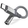 APETOO Adattatore da USB-C a jack per cuffie da 3,5 mm per Samsung S24 S23 FE S22 Ultra S21 FE S20 Ultra, cavo USB tipo C a Aux Audio Dongle per iPhone 16 15 iPad A16 Pixel 8 7 6 Pro 8a 7a 6a 5 4, Note 20 10