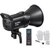 Godox SL60IID Portable Studio LED Video Light 70W Fotografia Fill Light 5600K±200K Bowens Mount APP/2.4G Wireless/Controllo integrato + Telecomando RC-A5