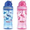 Nuby Tazza Flip It in Tritan con Cannuccia