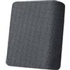 Ystyle Copriseduta Divano Elasticizzato (1 Posto, Grigio Scuro) | Universale Copricuscini Per Divani, Tessuto Elasticizzato Geometrico, Protezione Antigraffio, Antiscivolo, Lavabile