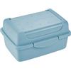 keeeper Contenitore per Alimenti con Chiusura a Scatto, 11 x 7,5 x 6 cm, 350 ml, Luca Micro, Nordic Blue (Blu)