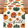 Artscope Runner da Tavolo per Giorno del Ringraziamento 40x240cm, Decorazioni a Tema Autunno per del Tavolo da Pranzo Cucina Feste Fattoria (Zucche Colorate)