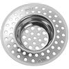Westmark 2 Filtri per lavandino, ø 7 cm, rotondo, acciaio inox, argento, 52082270