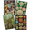 Artery8 Ernst Haeckel Kunstformen Der Natur Plates Nature Vintage Colourful Biology Art Print Poster Home Decor Premium Pack of 4