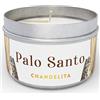 Chandelita Candela Profumata alla Palo Santo per Purificazione dell'Aria, Guarigione Spirituale e Pulizia con Cera di Soia per Rilassarsi, Meditazione e Guarigione dei Chakra