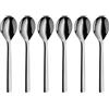 WMF Nuova - Set di 6 cucchiaini da tè e caffè, 13,5 cm, in Acciaio Inox Cromato Lucido, Lavabile in lavastoviglie