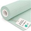 Amazinggirl Mussola di Cotone al Metro Tessuto Mussolina Leggero per Cucito | Stoffa morbida per Cucire Copertina Runner Tavolo Abito Estivo Bimbi Accessori Oeko Tex 1 M x 160 cm Verde menta