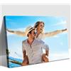 Muralscape Quadro Personalizzato con Foto su Tela 20x25cm,senza cornice,arrotolate | Regalo di compleanno per donne, stampe su tela personalizzate per familiari, amici, amanti, animali domestici, matrimonio