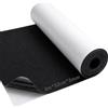 Xinjiayi 32 x 300 cm, feltro, autoadesivo, spessore 3 mm, per camper | Per DIY Box Liner Cornice Portafoto Cup Mat Couch Nero