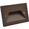 Eurekaled Segnapasso LED da Incasso CORTEN 3W IP65 per Scale e Percorsi Esterni, CCT Switch 3000K/4000K/6500K, 150 lm, CRI>80, AC 100-240V (1)