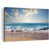 ARTTOR Quadri Moderni su Tela 120x80 cm Stampe da Parete Paesaggi Marino - 3551 | Mare Bordo Acqua Quadro Decorativo Grande XXL 1 pezzo Soggiorno Camera da Letto Arte da Parete Decorazione da Parete ARTTOR