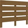 vidaXL Hoofdbord 75x3x80 cm massief grenenhout honingbruin
