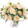 Floweroyal 4 Pollici Frutti dell'albero del pane Fiori di Champagne seta mazzi di pedine per matrimonio parte Parti centrali Disposizione floreale Home cucina Decorazioni