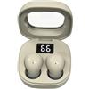 ZVD Auricolari Bluetooth,Cuffie E Auricolari Wireless Bluetooth Per Dormire Lateralmente, Con Cancellazione Del Rumore, Invisibili,Adatti Per Orecchie Piccole (Giallo)