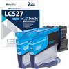 LCL LC527 Ciano cartucce d'inchiostro LC527 LC527C | Compatibile per Brother MFC-J4350DW MFC-J4550DW MFC-J6760DW MFC-J6960DW(2-Pack)