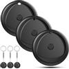 Raykit Tracker, Smart Bluetooth Tarcker funziona con iOS Find My App (Android non supportato), batteria sostituibile, trova chiavi e localizzatore di oggetti per bagagli, zaini (nero, 3)