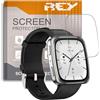 REY Pack 6X Pellicola salvaschermo per AMAZFIT ACTIVE 2 SQUARE, qualità Premium