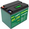 AFTERTECH 60v 12Ah LIFEPO4 PACCO BATTERIA RICARICABILE LITIO FERRO FOSFATO PILA 3000+ CICLI PROFONDI 64v 768wh