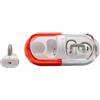 Moondrop Pill - Auricolari Bluetooth 6.0 OWS da appendere IPX4 con clip per orecchie aperte senza fili AI ENC MD-0WS-003 (rosso)
