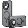 MGUEIAO Cover Compatibile con Realme GT 8 Pro,Compatibile con MagSafe,Antigraffio, Antiurto, Custodia per Cellulare Opaca-Nero