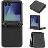 A-BEAUTY Custodia per Samsung Galaxy Z Flip8, con chiusura magnetica | Custodia a portafoglio in pelle PU antiurto con 3 slot per schede, cavalletto, blocco RFID, cinturino da polso