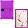 AKNICI Custodia Silicone per TCL Tab A1 Plus NXTPAPER Tablet 12.2 Pollici, Protettiva Cover con Supporto Integrato, Viola