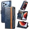 MOJIA Custodia in Pelle Ulefone Note 23, Flip Business | Design Portafoglio Business, Pelle PU Premium con Guscio in TPU